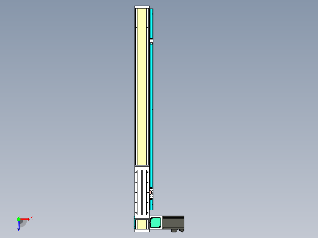 欧规系列-LB6-L130-C-S650-BL-P40-D3俯视图