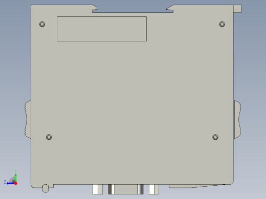 基恩士KV-L20_kc图纸模型右视缩略图