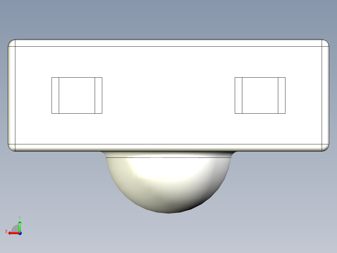光电元件封装-KM-4457F3C后视图