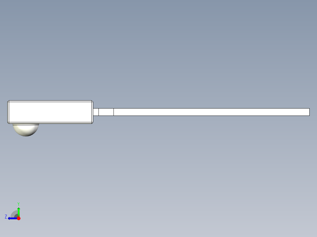 光电元件封装-KM-4457F3C右视图