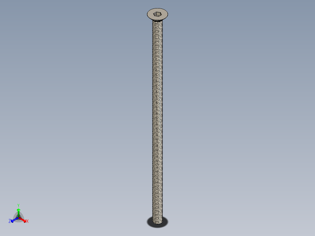 Screw_ISO_10642_M6x150_A2.STEP主视图