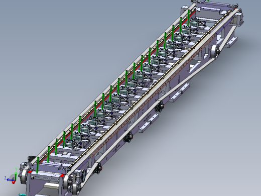 超长载具输送机构