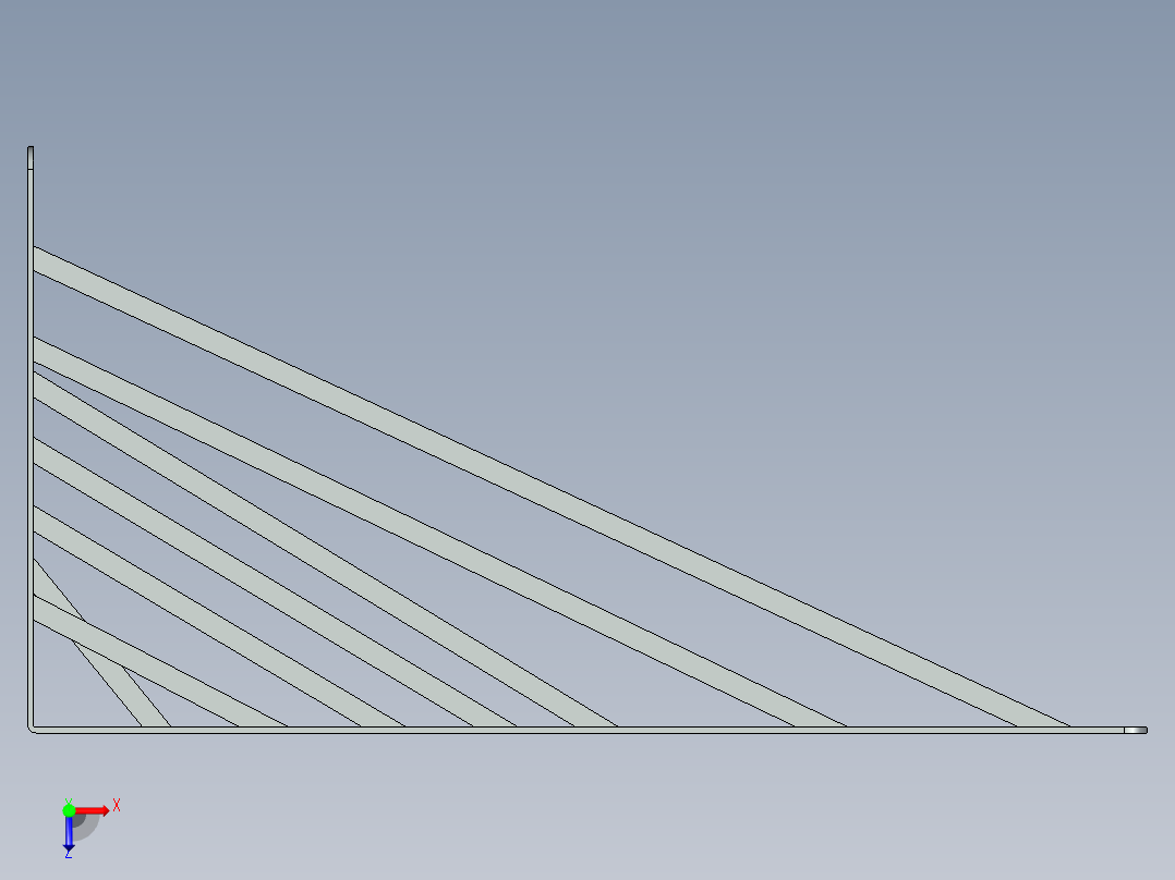 法国手工架子俯视图