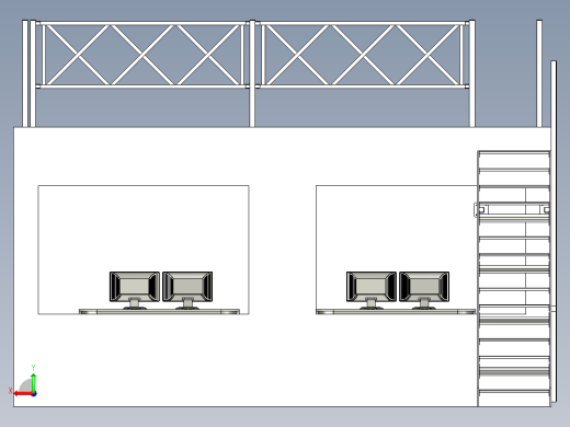 操作控制室后视缩略图