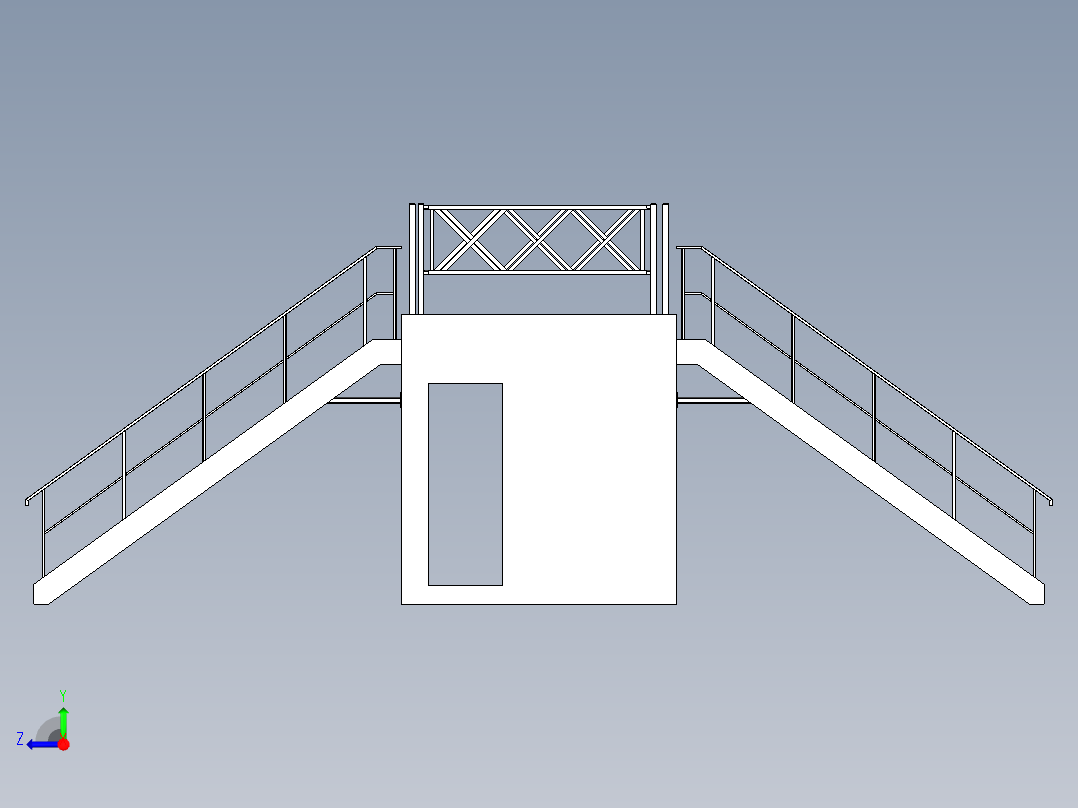 操作控制室右视图