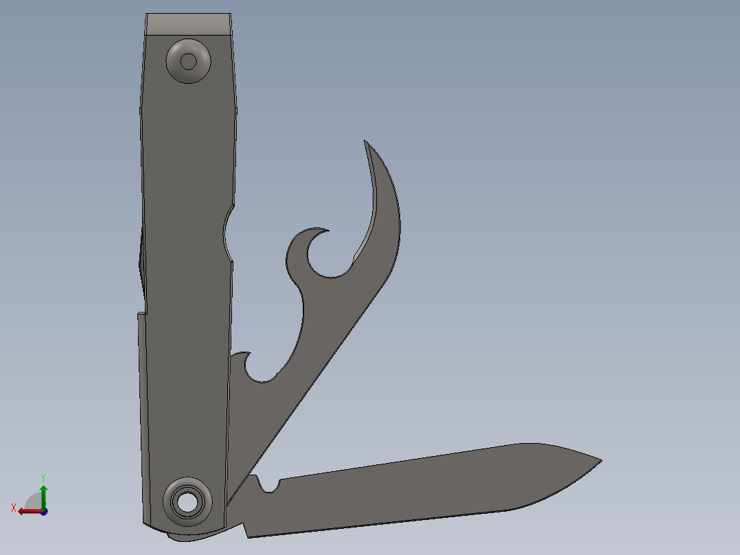 指甲刀、指甲剪(8)后视图