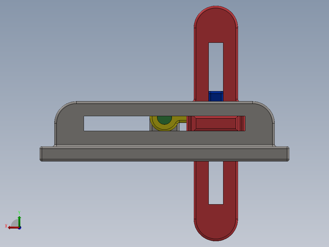曲柄模块后视图