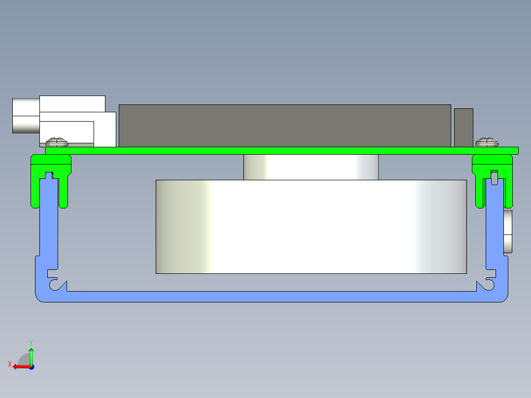 艾讯科技capa55r支架后视图