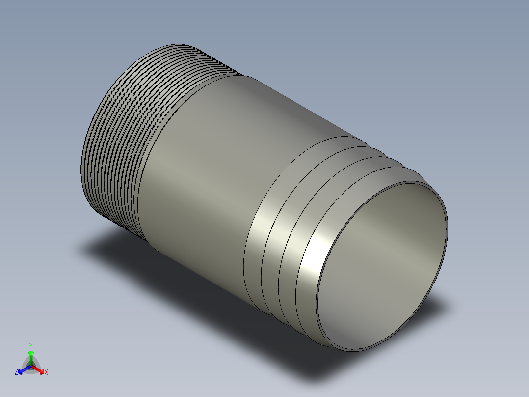 螺纹管水管接头-直通 DN80