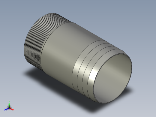 螺纹管水管接头-直通 DN80