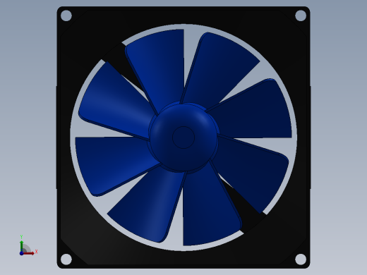 PC风扇71前视缩略图