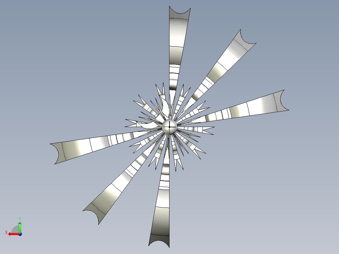 蜘蛛机器人后视图