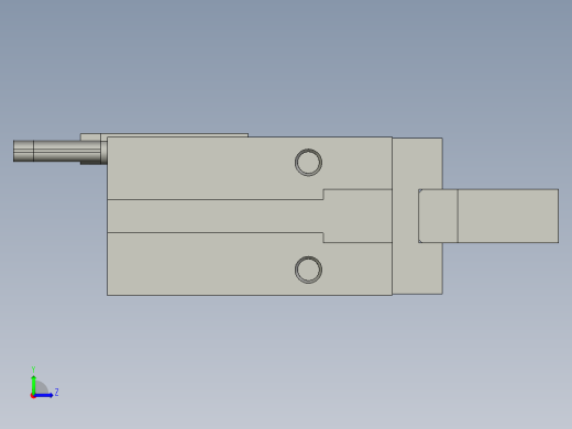 MHZ2-16DN1-M9PZ平行气爪左视缩略图