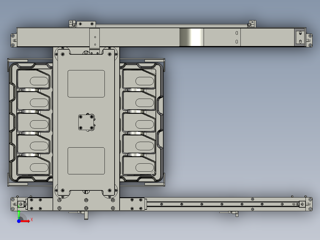 移动组件前视图