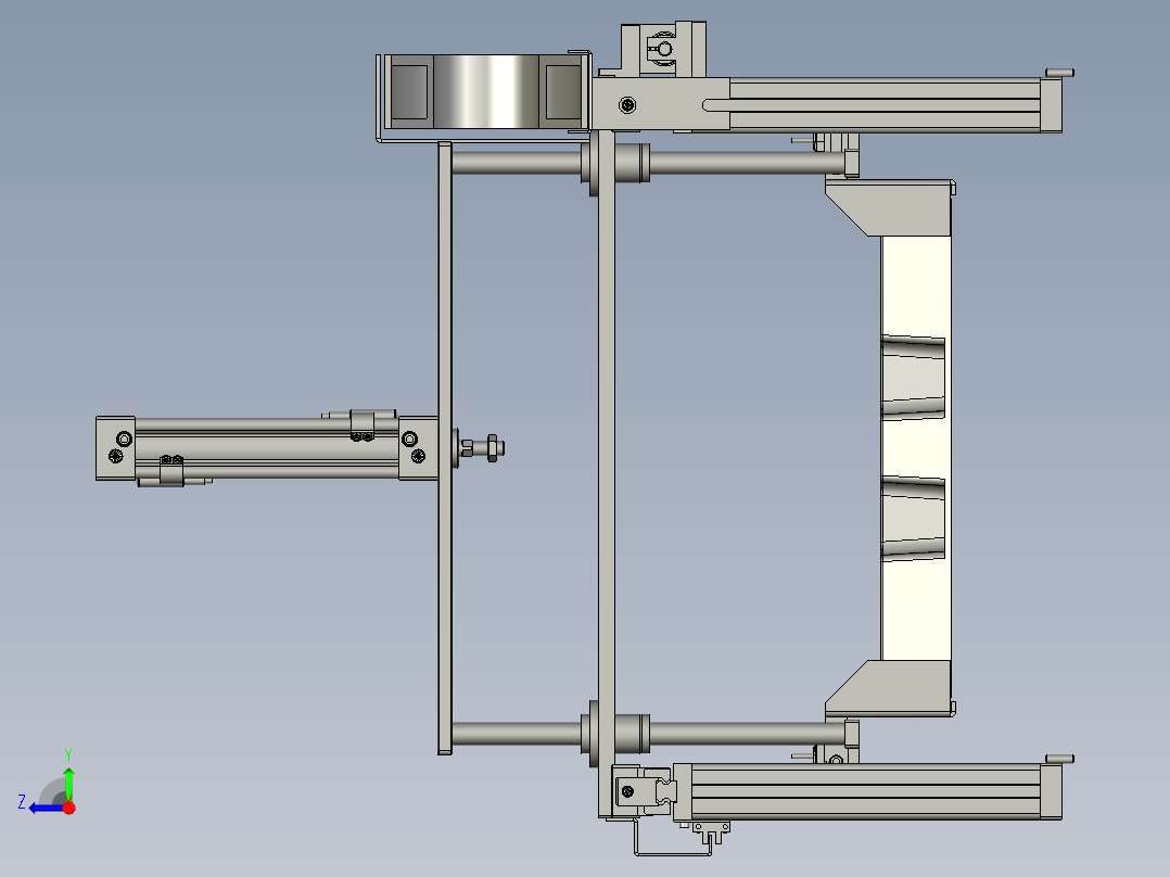 移动组件右视图