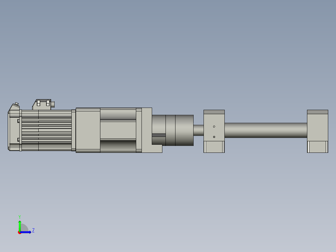 旋转装配左视图
