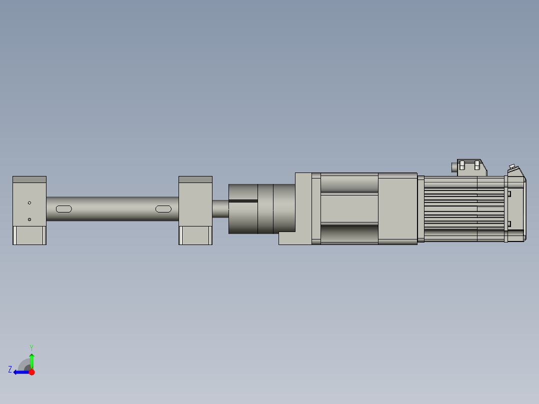 旋转装配右视图