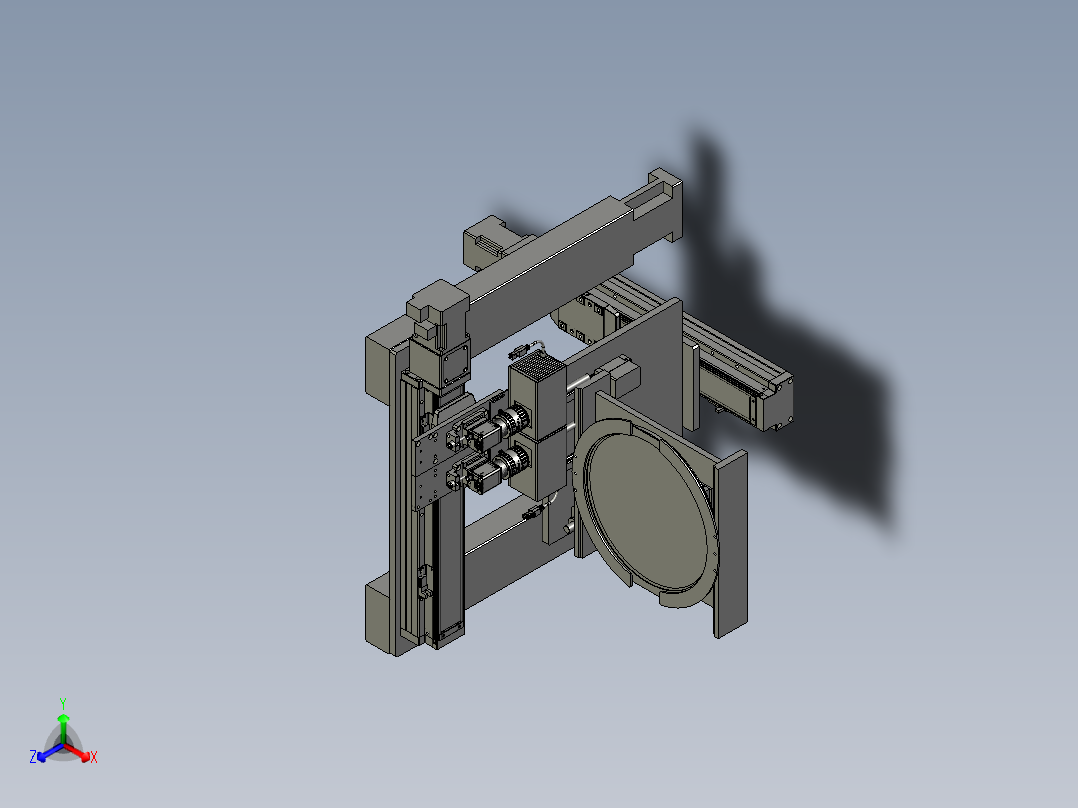 移栽机构1主视图