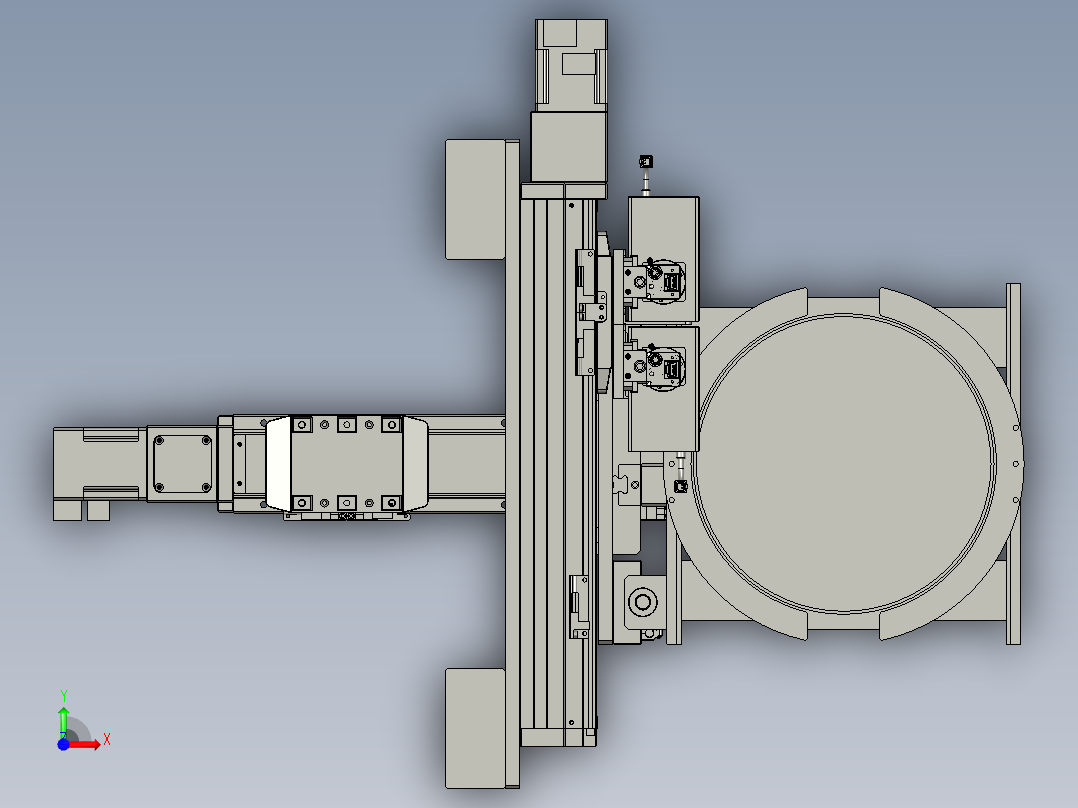 移栽机构1前视图