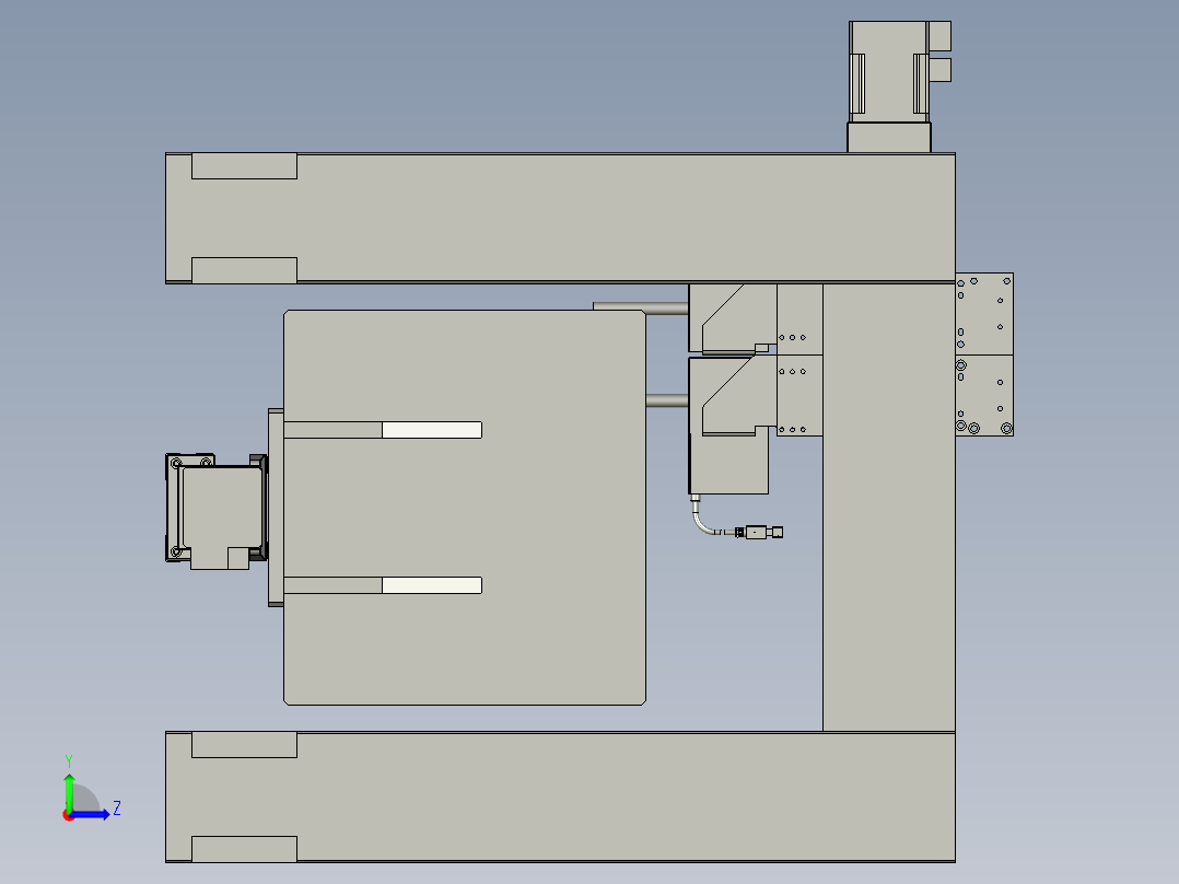移栽机构1左视图