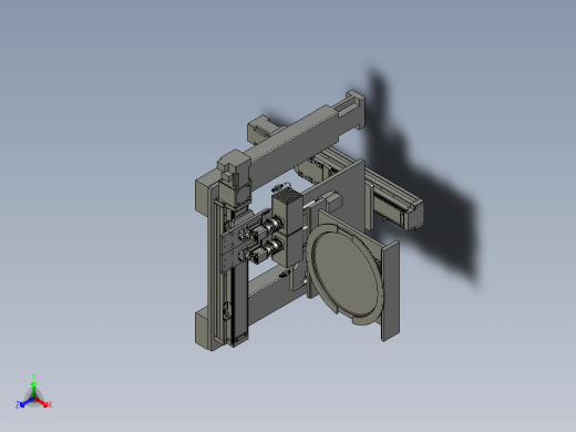 移栽机构1正等轴测缩略图