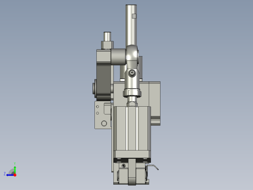 YWP200K4-07C-02-00左切极片切刀组件右视缩略图