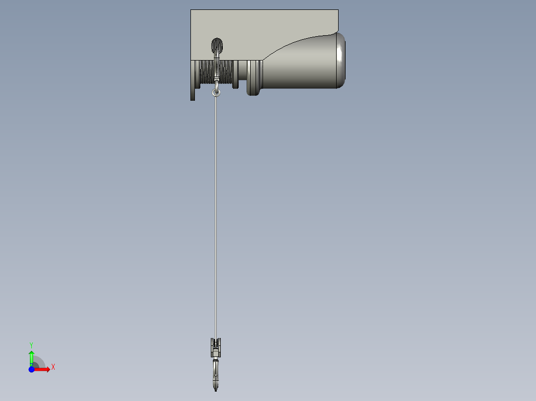 PA1000电葫芦前视图
