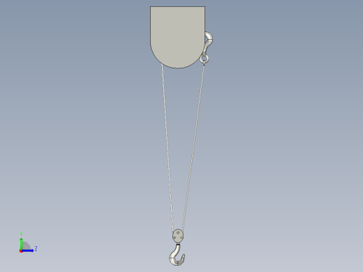 PA1000电葫芦左视缩略图