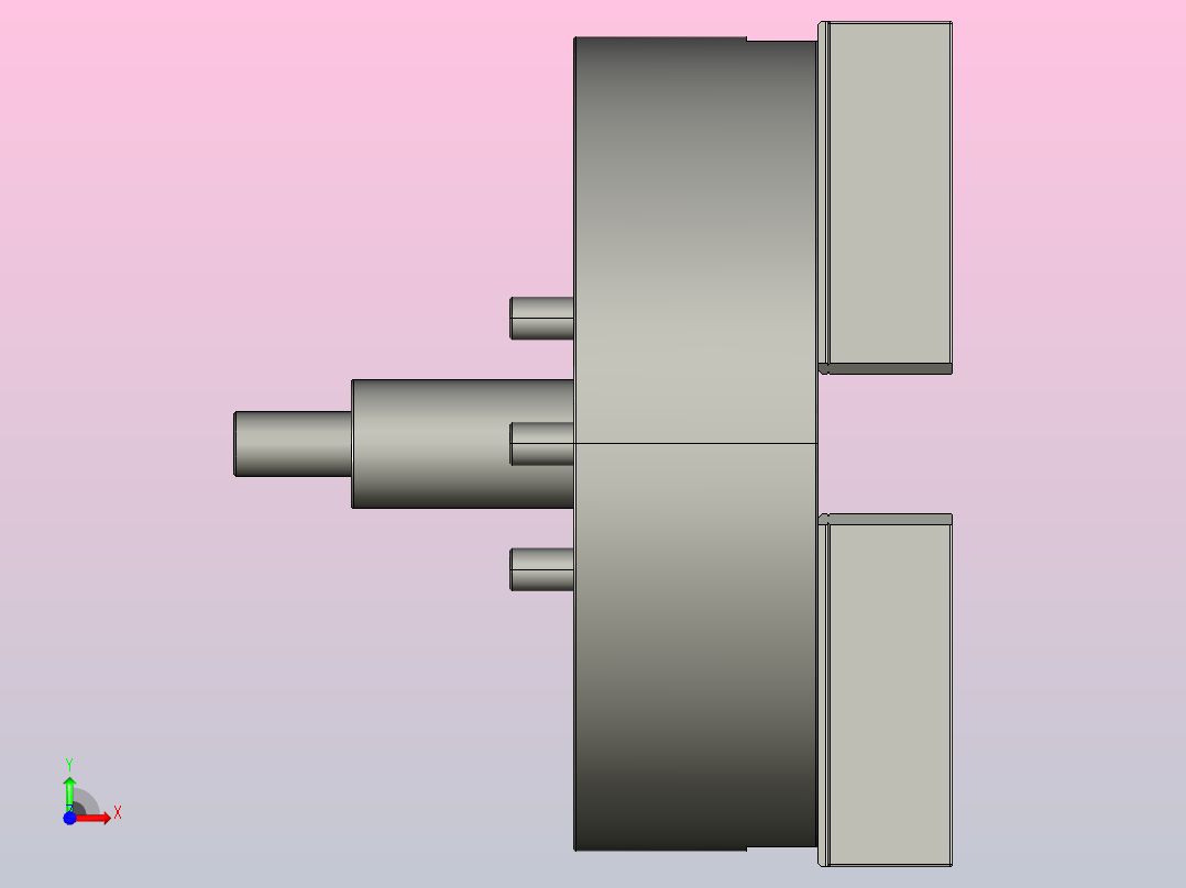 2P╱2P-A高速中实动力夹头[2P-15]前视图