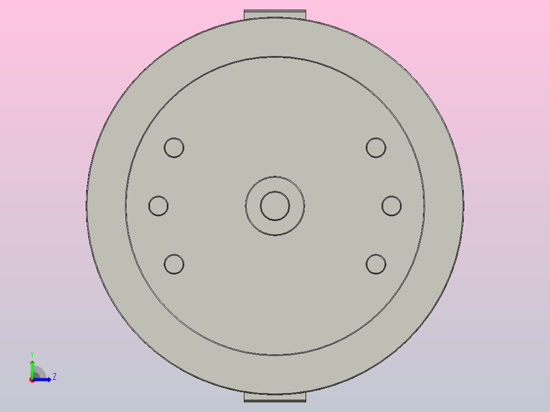 2P╱2P-A高速中实动力夹头[2P-15]左视图