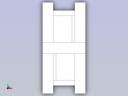使用高级材料的Solidworks装配前视缩略图