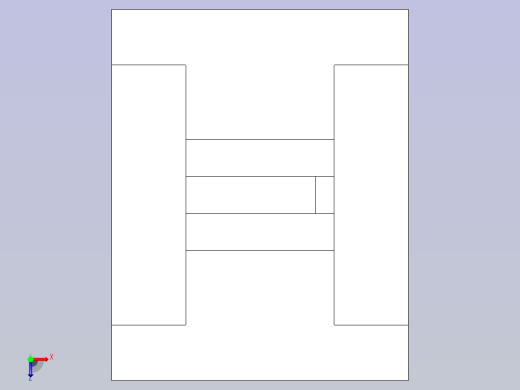使用高级材料的Solidworks装配俯视缩略图