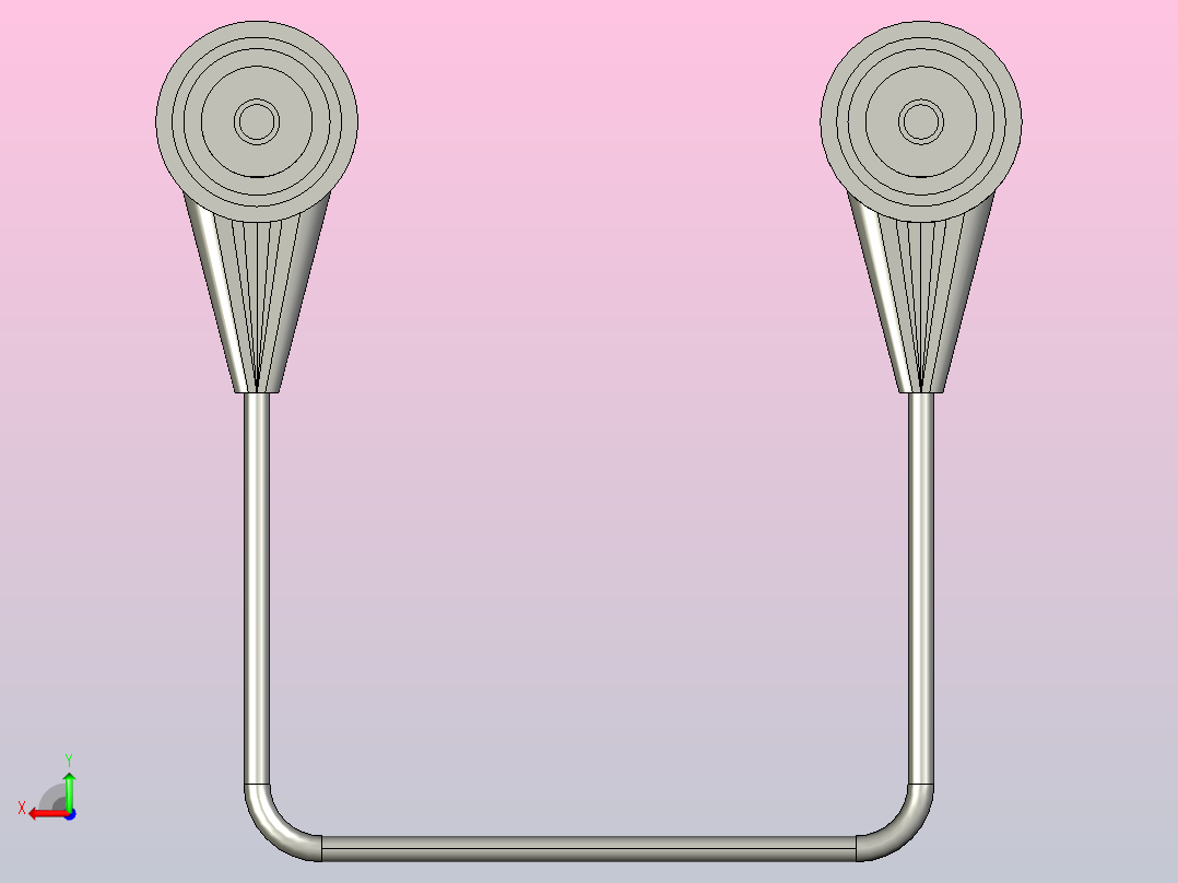 防静电连接电缆DK10 笔直式后视图