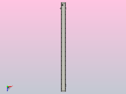 直驱直线电机轴TPA-LNP3-120-35C4-1-L1980-3-C-10-N3俯视缩略图