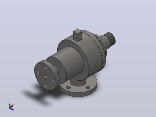 QGSF-G型旋转接头[QGSF-G32-15]正等轴测缩略图