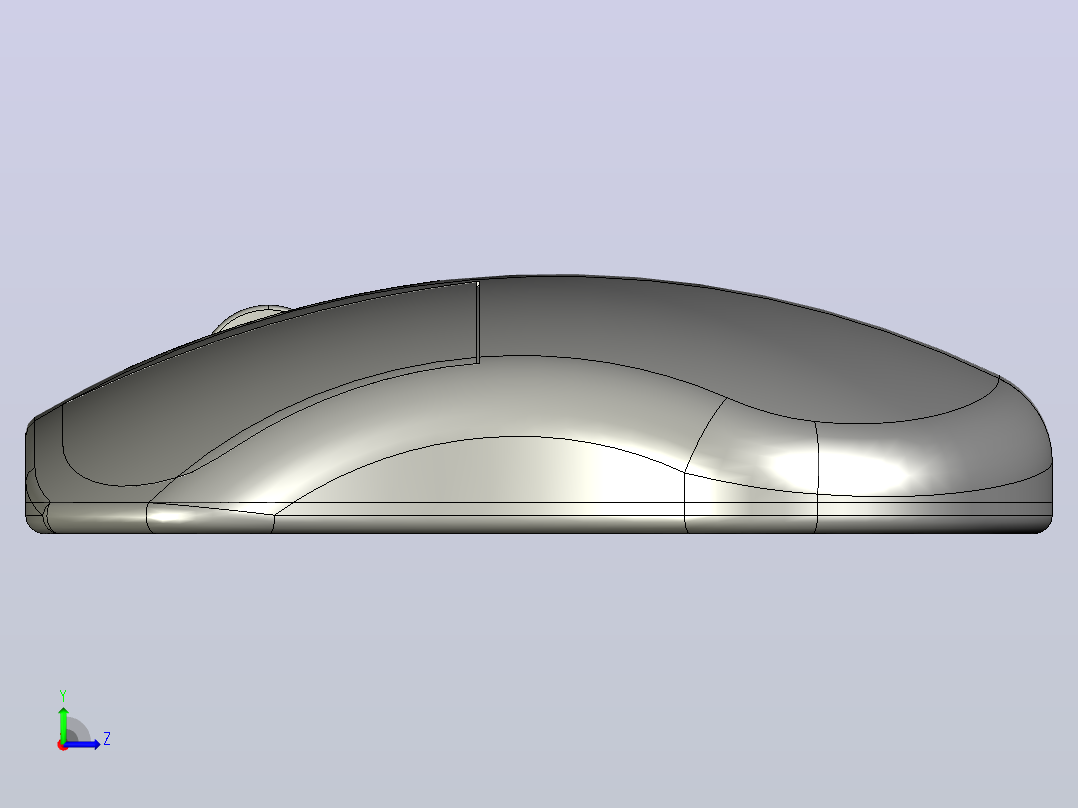鼠标SolidWorks教程左视图