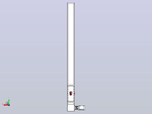 伺服电机集成皮带传动直线执行器TPA-OCB-140-256-L1450-DR-J90-N3后视缩略图