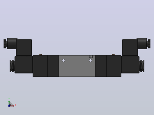 三位五通双电控换向阀[XQ-V5302-5D]前视缩略图