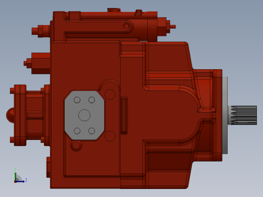 SA7V90R变量柱塞泵(PVC90R)[SA7V90R 变量柱塞泵(PVC90R)]前视缩略图