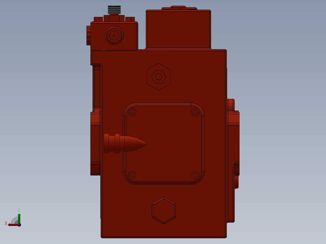 SA7V90R变量柱塞泵(PVC90R)[SA7V90R 变量柱塞泵(PVC90R)]左视图