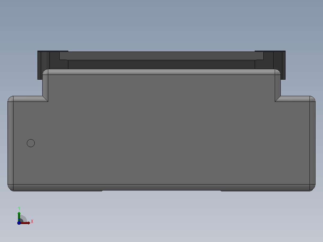 LEJS63 高刚性滑块型电动执行器 (滚珠螺杆)[LEJS63S2B-400B-S5A1H]前视图