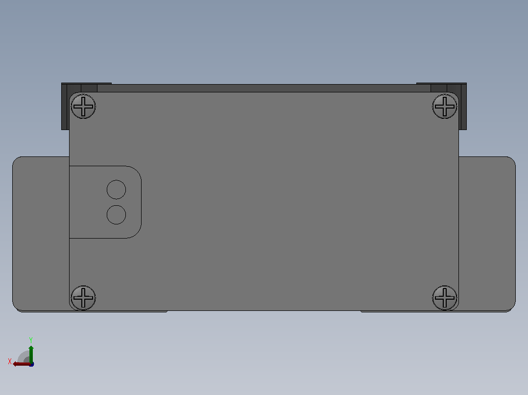 LEJS63 高刚性滑块型电动执行器 (滚珠螺杆)[LEJS63S2B-400B-S5A1H]后视图