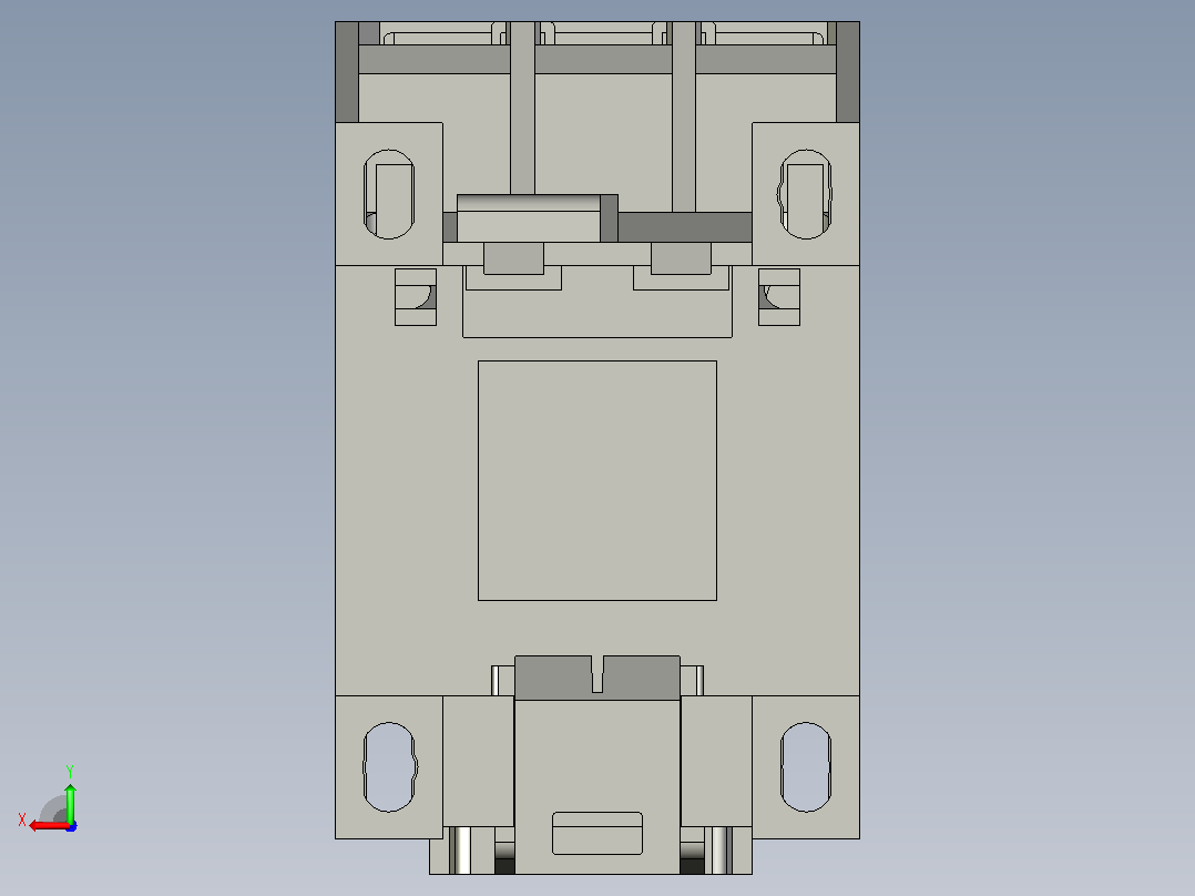ABB热过载继电器DB25_25A 后视图