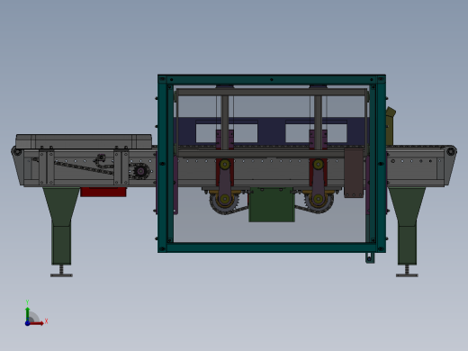 栈板托板堆叠叠盘机（实际投产）sw16可编辑前视缩略图