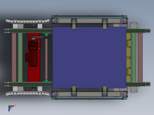 栈板托板堆叠叠盘机（实际投产）sw16可编辑俯视缩略图