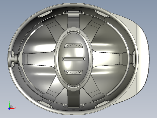 安全帽工作帽图纸模型工业设计SW三维3d素材前视缩略图
