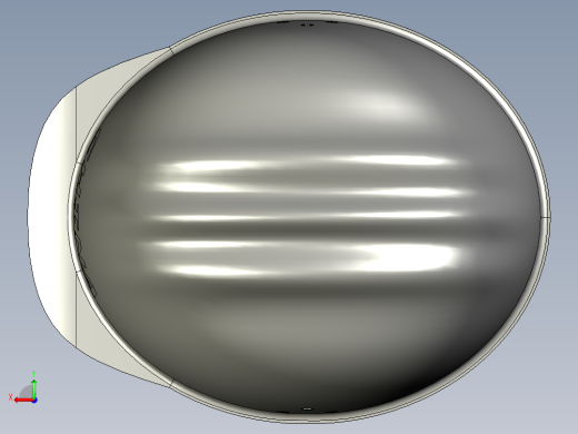 安全帽工作帽图纸模型工业设计SW三维3d素材后视缩略图