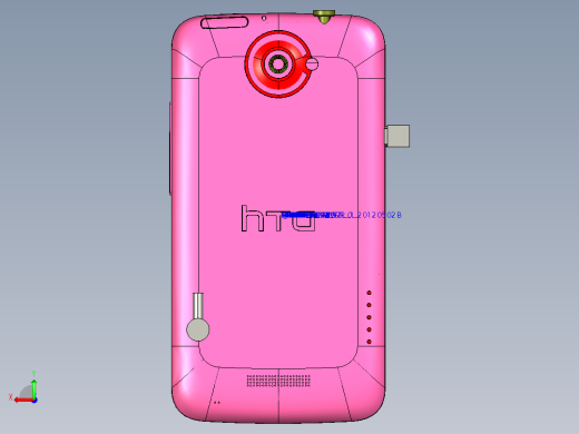 仿htc智能手机后视缩略图