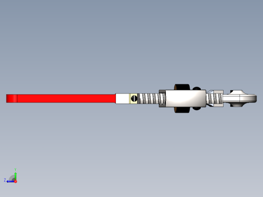 llave普通扳手模型3D图纸 Solidworks设计 附x_t右视缩略图