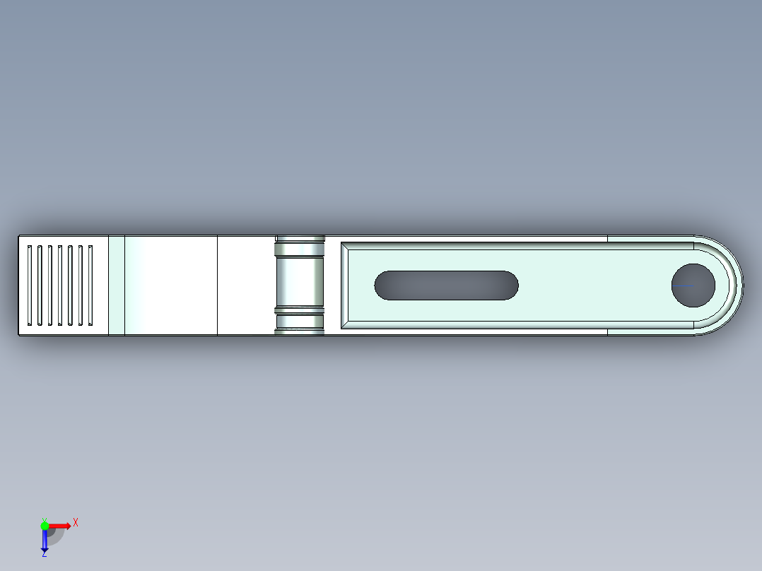 塑料夹子俯视图